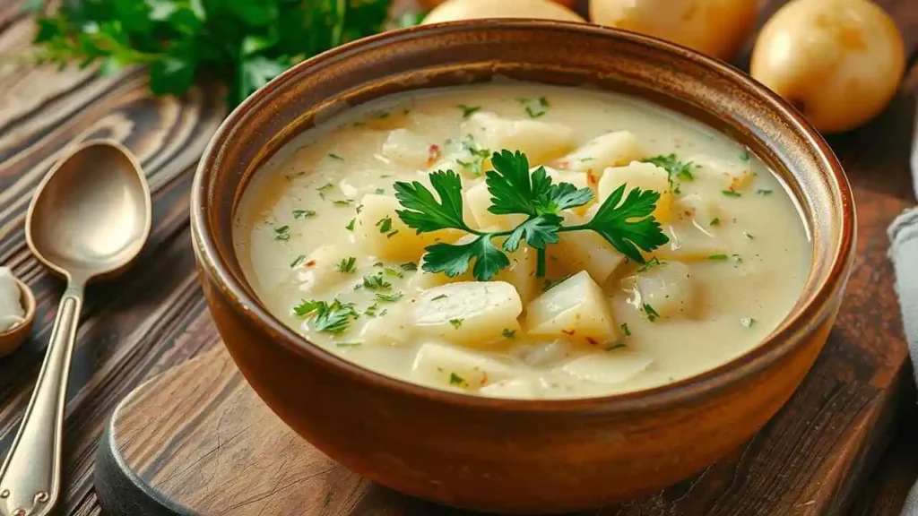 4 ingredient potato soup