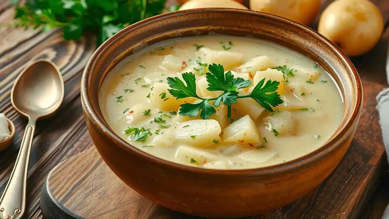 4 ingredient potato soup