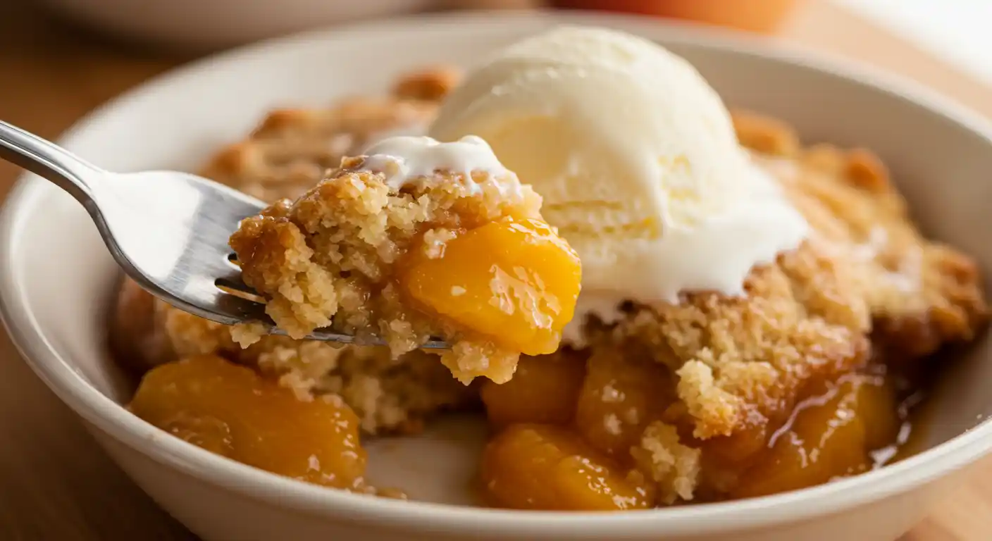 summer peach cobbler recipe