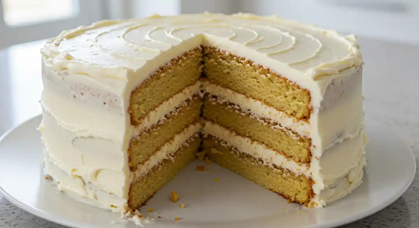 Featured Vanilla Sponge Cake